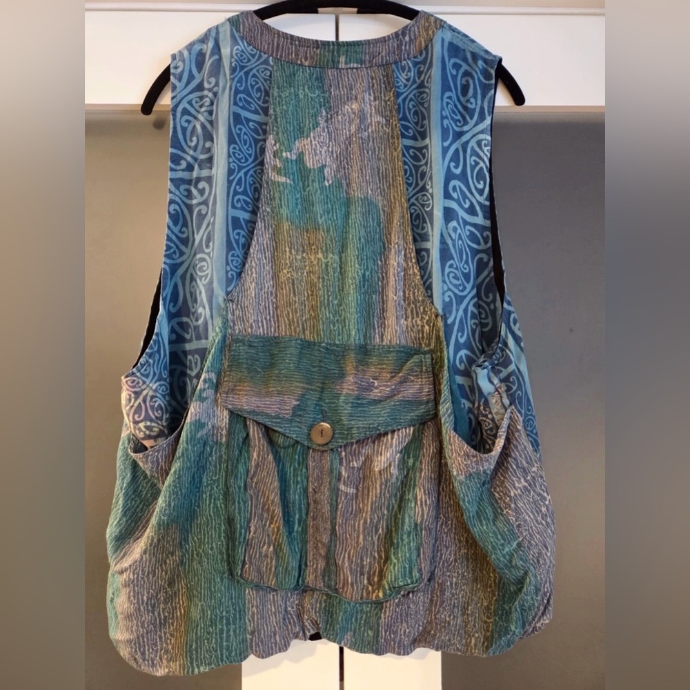 Celtic-Inspired Vintage Boho KUSNADI NY Vest! ππ - Picture 2 of 12